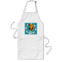 Airedale Terrier - I'ma Airedale Lover Floral Aprons