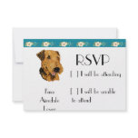 Airedale Terrier - I'ma Airedale Lover Floral Announcements