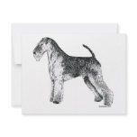 Airedale Terrier Personalized Invitation