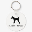 Airedale Terrier Keychain