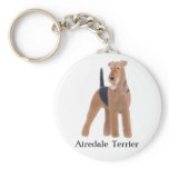 Airedale Terrier Keychain