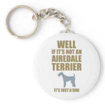 Airedale Terrier Key Chain