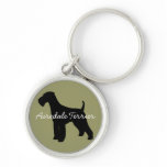 Airedale Terrier Keychain