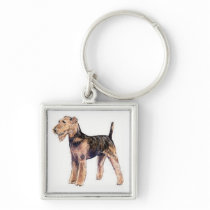 Airedale Terrier Keychains
