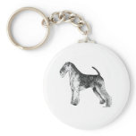 Airedale Terrier Keychain