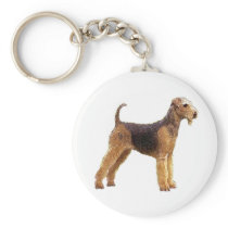 Airedale Terrier Keychain