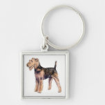 Airedale Terrier Keychains
