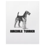 Airedale Terrier Letterhead Template