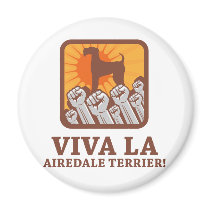 Airedale Terrier Fridge Magnets