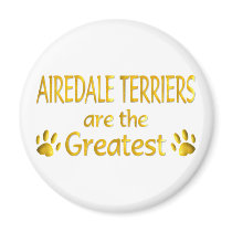 Airedale Terrier magnets