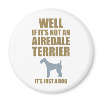 Airedale Terrier Refrigerator Magnets