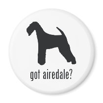 Airedale Terrier Refrigerator Magnet