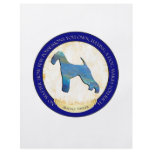 Airedale Terrier Medallion Flyer