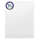 Airedale Terrier Medallion Letterhead