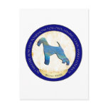 Airedale Terrier Medallion Postcard