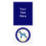 Airedale Terrier Medallion Rack Card