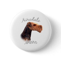 Airedale Terrier Mom 2 Button