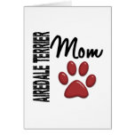 Airedale Terrier Mom 2 Greeting Card