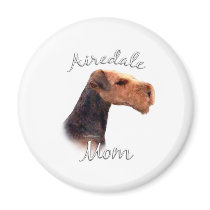 Airedale Terrier Mom 2 Magnets