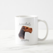 Airedale Terrier Mom 2 mugs