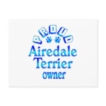 Airedale Terrier Owner Post Cards