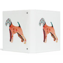Airedale Terrier Patchwork Pet Binder Album