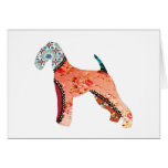 Airedale Terrier Patchwork Pet Card