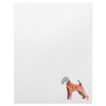 Airedale Terrier Patchwork Pet Letterhead