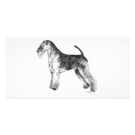 Airedale Terrier Personalized Photo Card