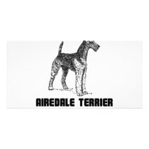 Airedale Terrier Photo Greeting Card