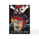 Airedale Terrier Pirate Cards