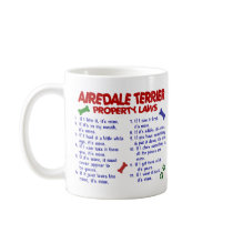 AIREDALE TERRIER PL2 MUGS