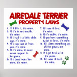 AIREDALE TERRIER PL2 PRINT