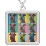 Airedale Terrier Pop-Art Necklace