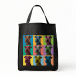 Airedale Terrier Pop-Art Tote Bag