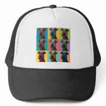 Airedale Terrier Pop-Art Trucker Hat