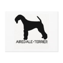 Airedale Terrier Postcard