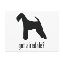 Airedale Terrier Post Card