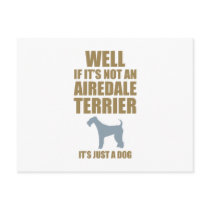 Airedale Terrier Post Card