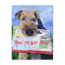 Airedale Terrier Postcard!