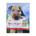 Airedale Terrier Postcard! by Miss_Barbara Airedale Terrier Postcard!