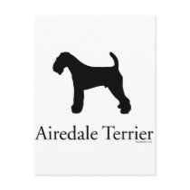 Airedale Terrier postcards