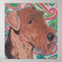 Airedale Terrier Print