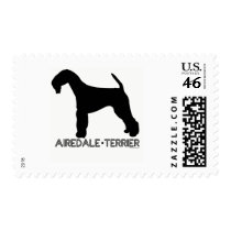 Airedale Terrier Stamp