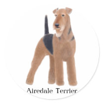 Airedale Terrier Sticker