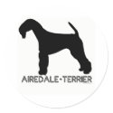 Airedale Terrier Sticker