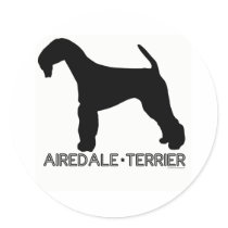 Airedale Terrier Sticker