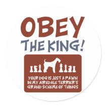 Airedale Terrier Sticker