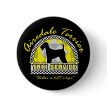 Airedale Terrier Taxi Service Buttons