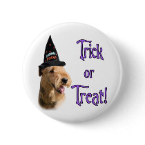 Airedale Terrier Trick Buttons